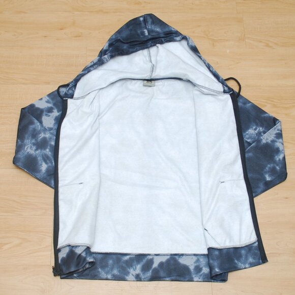 US Army Men's Zippered Hoodie Black Camo BNWT - Picture 3 of 5